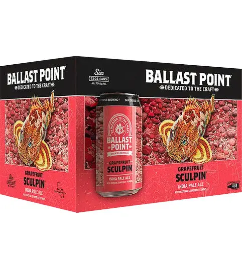 Ballast Point Grapefruit Sculpin 6Pk Can 1