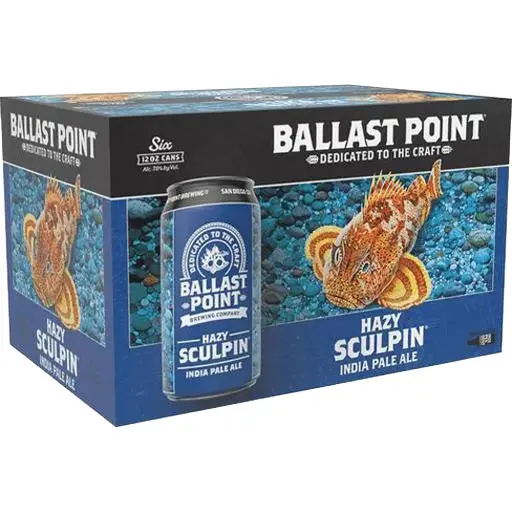 Ballast Point Hazy Sculpin Ipa 6Pk Cans 1