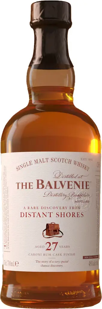 Balvenie A Rare Discovery From Distant Shores 27 Year Old Single Malt Whisky 750Ml 1