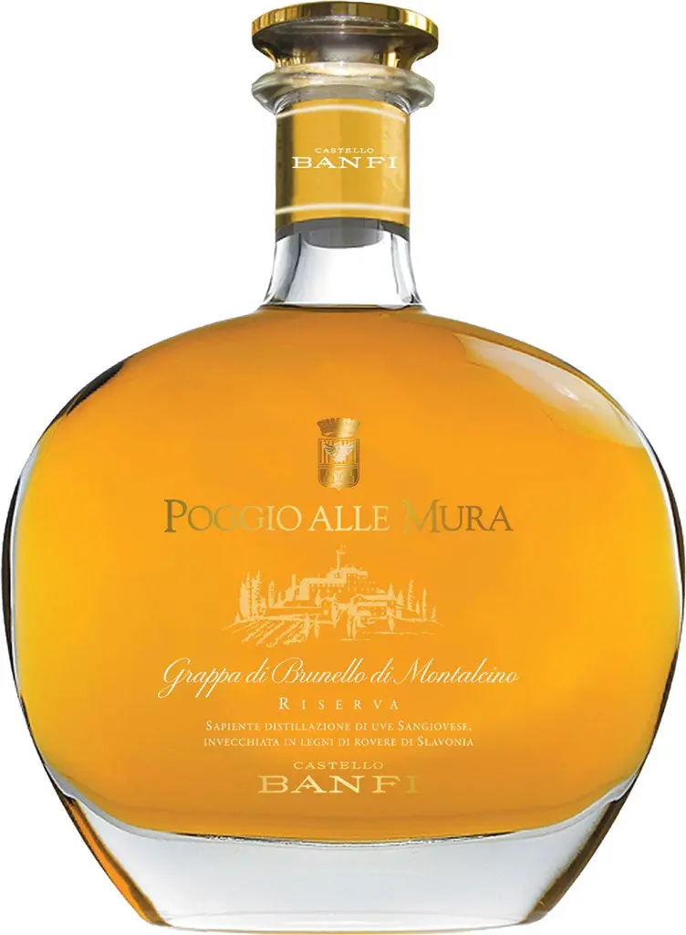 Banfi Brunello Di Montalcino Poggio Alle Mura Grappa Riserva 750Ml 1