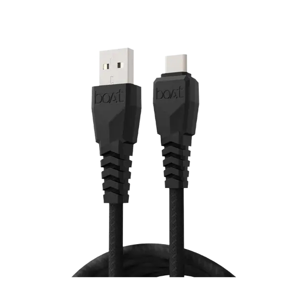 Boat Type C A320 Braided Charging Cable (3A Rapid Charge) 1.5 Meter 1