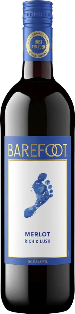 Barefoot Merlot 750Ml 1
