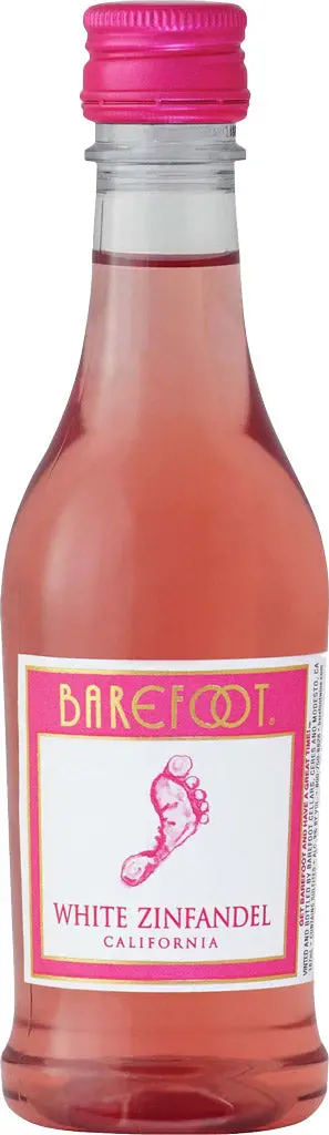 Barefoot White Zinfandel 187Ml 1
