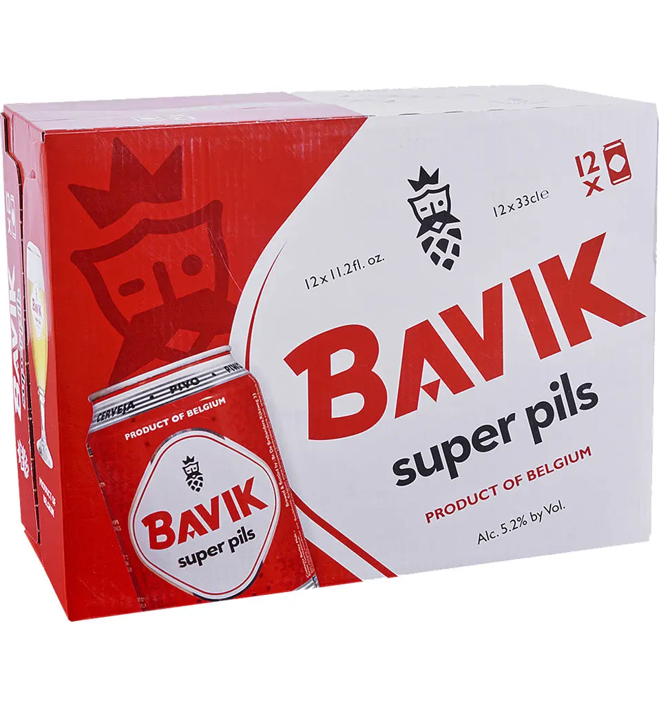 Bavik Super Pilsner 12Pk Cans 1