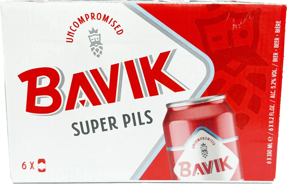 Bavik Super Pilsner 6Pk Cans 1