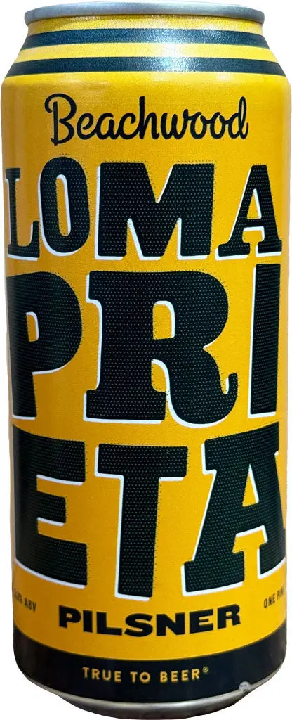 Beachwood Loma Prieta Pilsner 16Oz Can 1