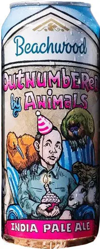 Beachwood Outnumbered By Animals Ipa 16Oz Can 1