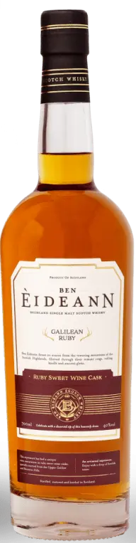 Ben Eideann Galilean Ruby Sweet Wine Cask Single Malt 750Ml 1