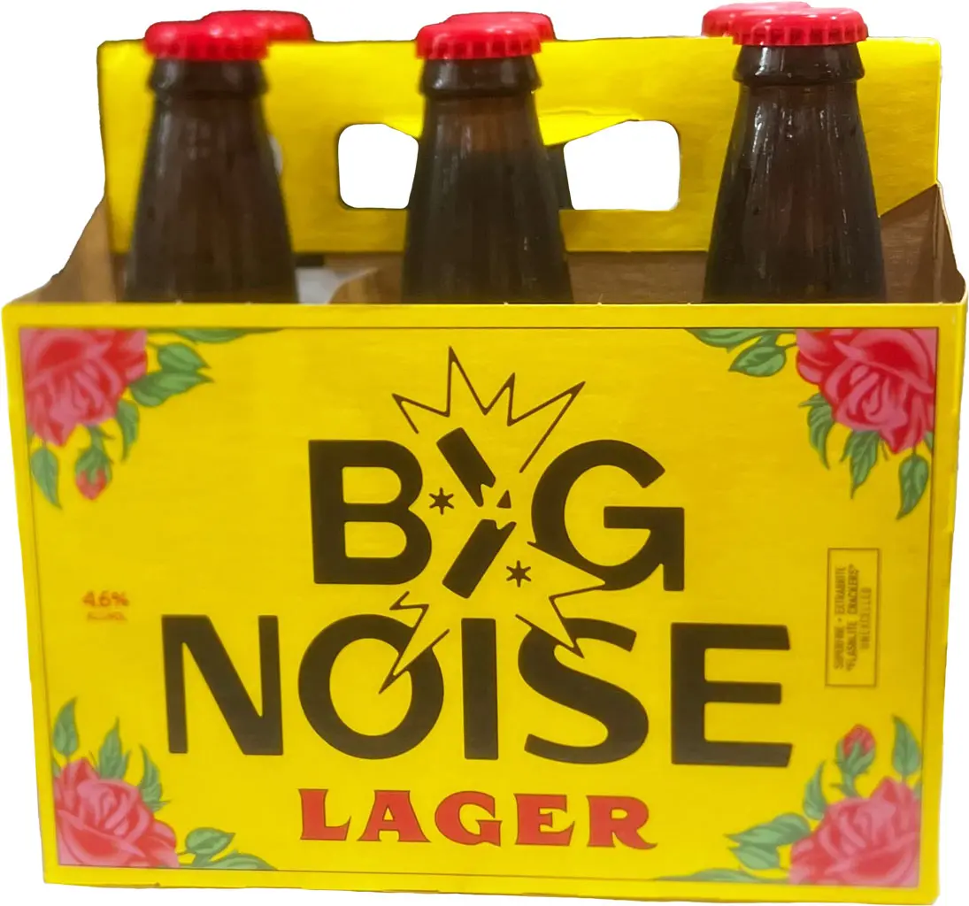 Big Noise Lager 6Pk Bottles 1