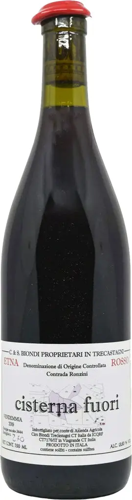 Biondi Etna Rosso Cisterna Fuori 2021 750Ml 1