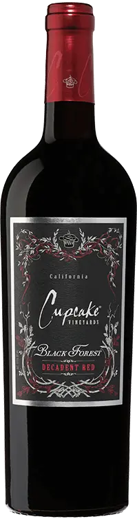 Cupcake Black Forest Decadent Red 750Ml 1