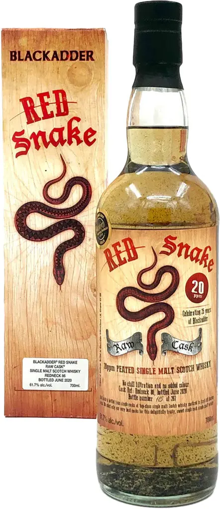 Blackadder Red Snake Raw Cask Peated Cask #86 Single Malt Whisky 700Ml 1