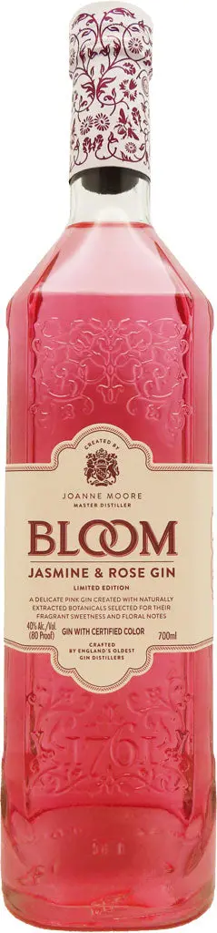 Bloom Jasmine & Rose Gin 700Ml 1