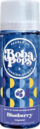 Boba Pops Blueberry Flavored Liqueur 375Ml 1