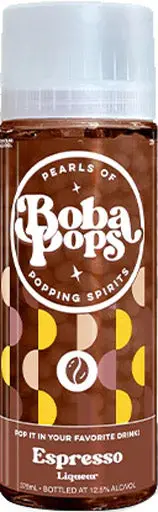 Boba Pops Espresso Flavored Liqueur 375Ml 1