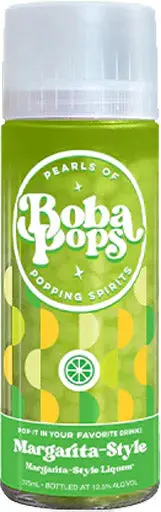 Boba Pops Margarita Flavored Liqueur 375Ml 1