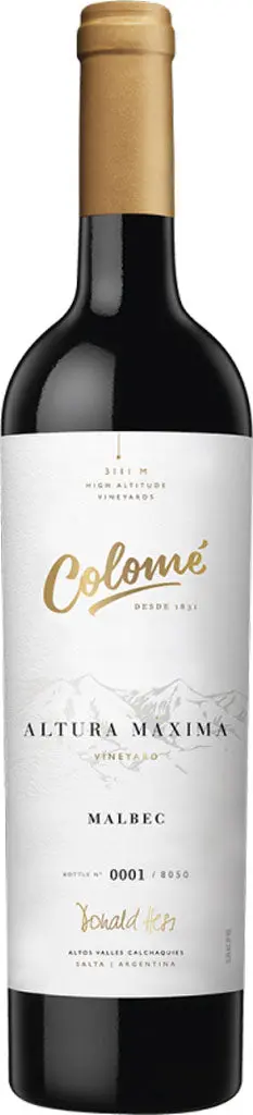 Bodega Colome Altura Maxima Malbec 2019 750Ml 1
