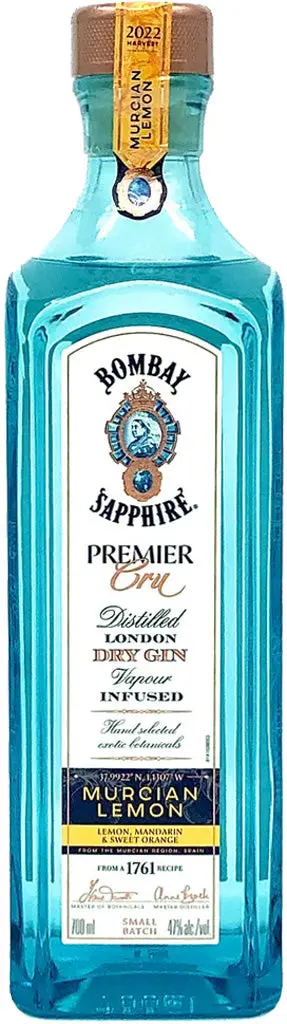 Bombay Sapphire Murcian Lemon Gin 700Ml 1