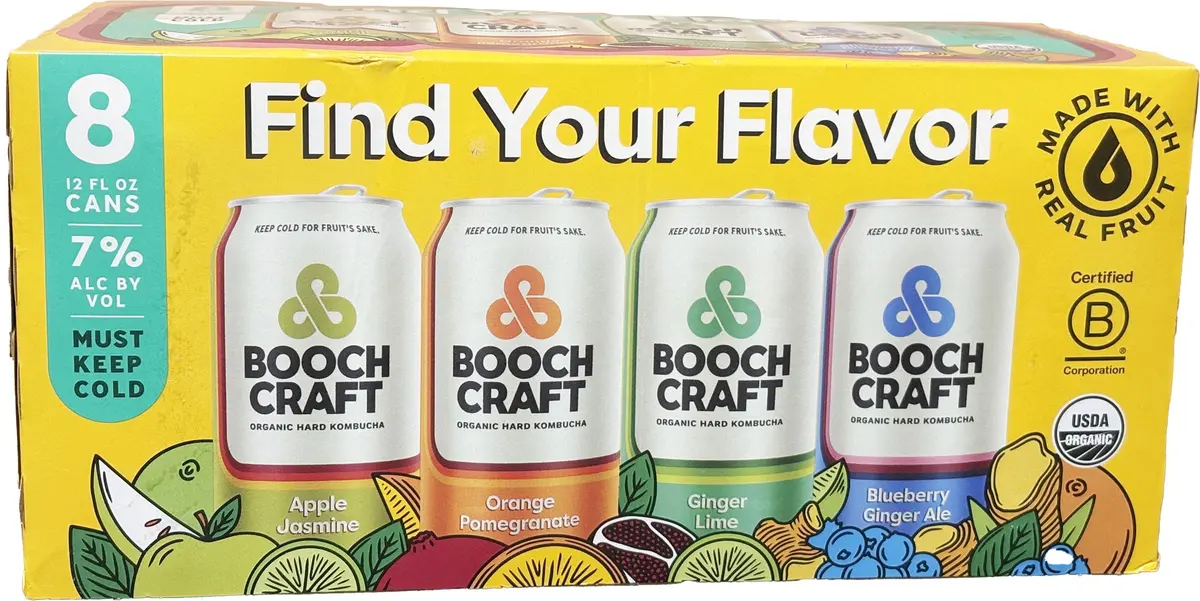 Boochcraft Brunch Bunch Variety 8Pk Cans 1