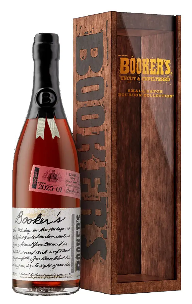 Booker's Kentucky Straight Bourbon Whiskey "Barry's Batch" 125.7 Proof 750Ml 1