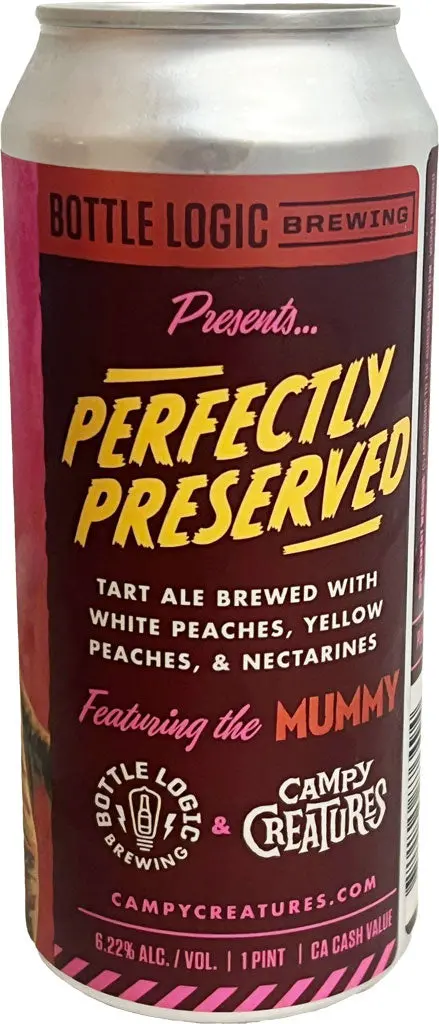 Bottle Logic/ Campy Creatures Perfeclty Preserved Sour 16Oz Can 1