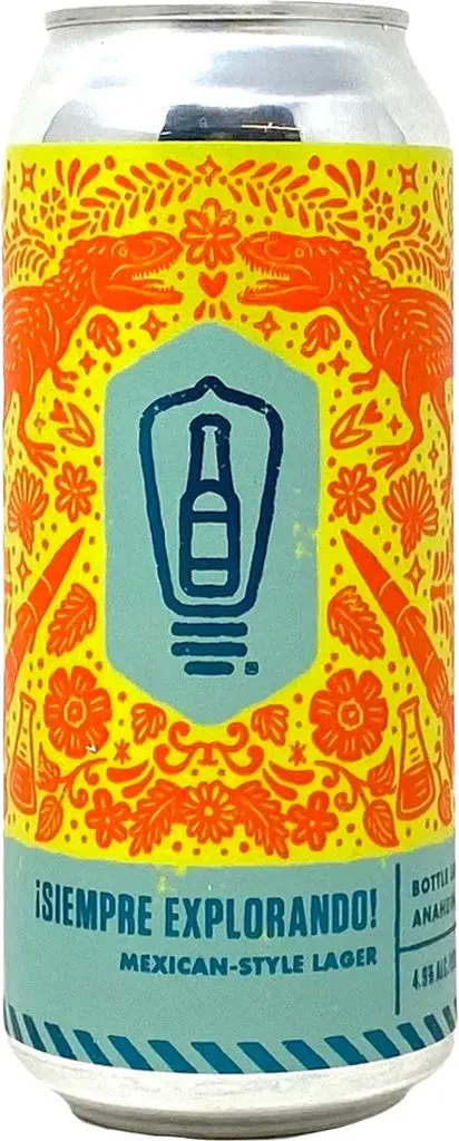 Bottle Logic Explorando Mexican-Style Lager 16Oz Can 1