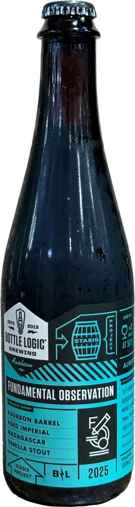 Bottle Logic Fundamental Observation Stout 2025 500Ml 1