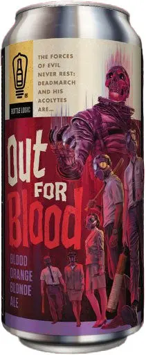 Bottle Logic Out For Blood - Blood Orange Blonde 16Oz Can 1
