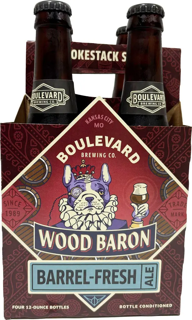 Boulevard Wood-Baron Barrel Fresh Ale 4Pk 1