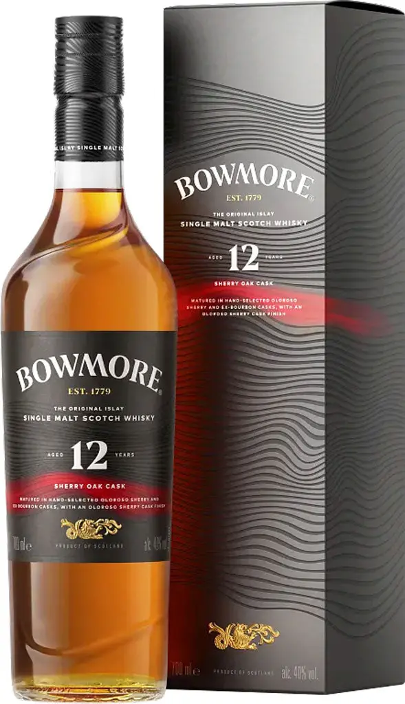 Bowmore 12 Year Sherry Cask Old Single Malt Whisky 700Ml 1