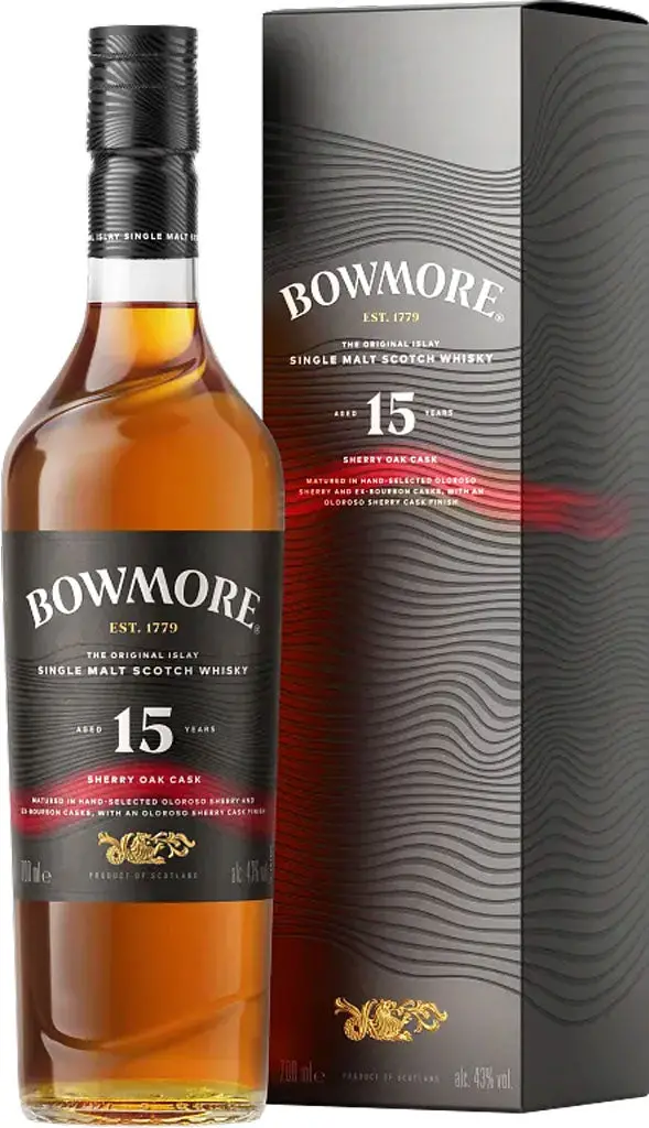 Bowmore 15 Year Sherry Cask Single Malt Whisky 700Ml 1