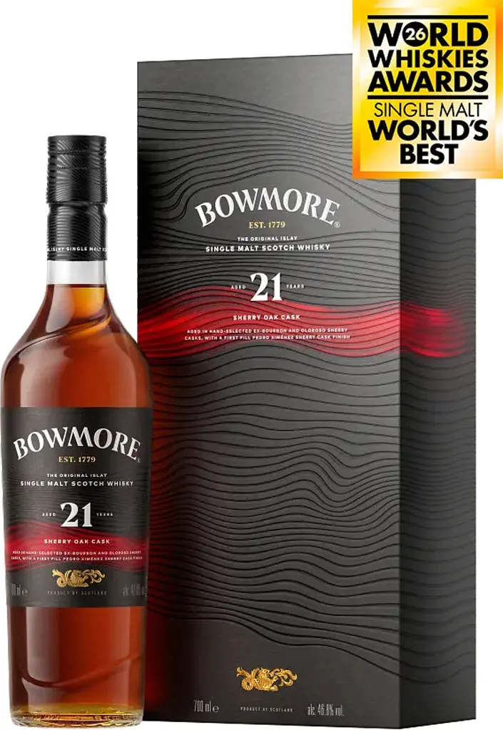 Bowmore 21 Year Sherry Cask Single Malt Whisky 700Ml 1