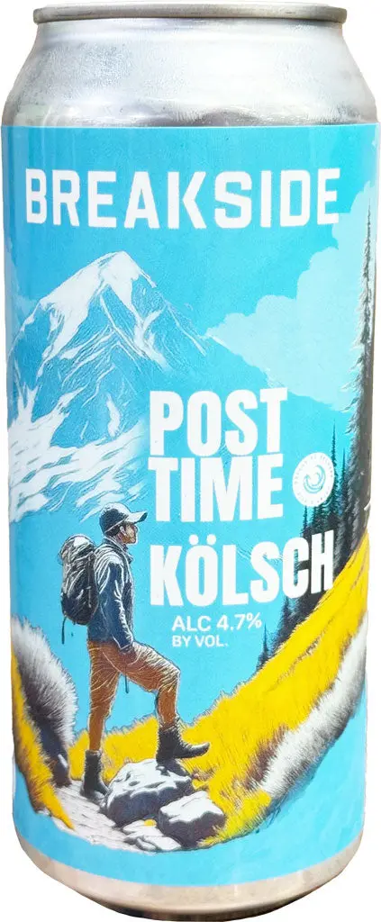Breakside Post Time Kolsch 16Oz Can 1