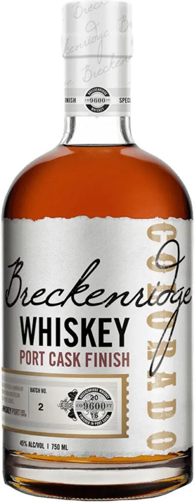 Breckenridge Bourbon Whiskey Port Cask Wood Finish 750Ml 1