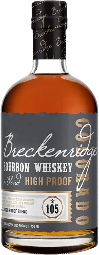 Breckenridge High Proof Bourbon Whiskey 105 Proof 750Ml 1