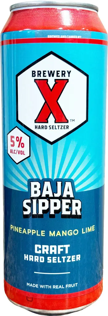 Brewery X Baja Sipper Hard Seltzer 19.2Oz Can 1