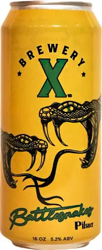 Brewery X Battlesnakes Pils 16Oz Can 1