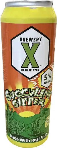 Brewery X Succulent Sipper Hard Seltzer 19.2Oz Can 1