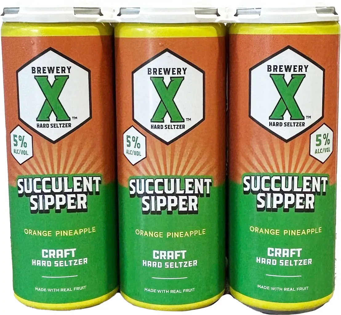 Brewery X Succulent Sipper Seltzer 6Pk Can 1