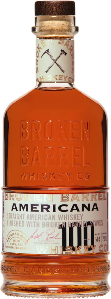 Broken Barrel Americana Straight American Whiskey 750Ml 1