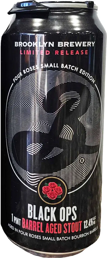 Brooklyn Black Ops Four Roses Aged Imperial Stout 16Oz Can 1