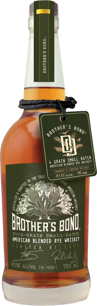 Brother's Bond American Blended Rye Whiskey 750Ml 1