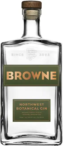 Browne Family Northwest Botanical Gin 750Ml 1