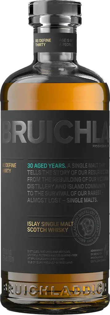 Bruichladdich 30 Year Old Single Malt Whiskey 750Ml 1