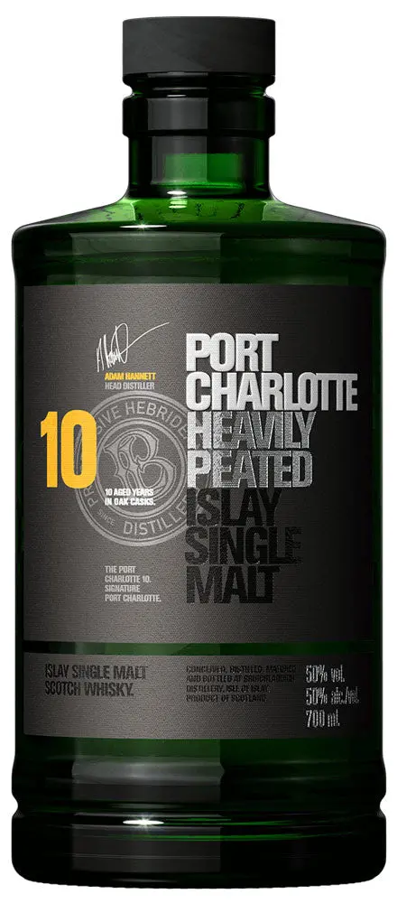 Bruichladdich Port Charlotte 10 Year Old Scottish Barley Single Malt Whisky 750Ml 1