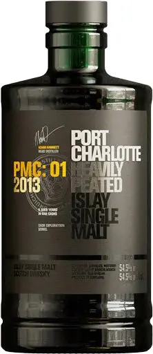 Bruichladdich Port Charlotte Pmc: 01 Heavily Peated Single Malt Whisky 2013 750Ml 1