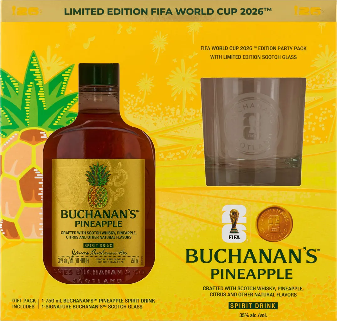 Buchanan's Pineapple Flavored Scotch Fifa World Cup Edition 2026 750Ml 1