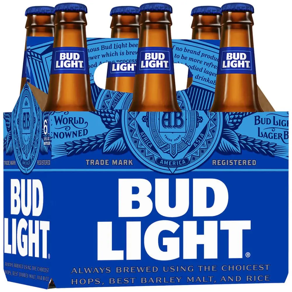 Bud Light 6Pk Bottles 1