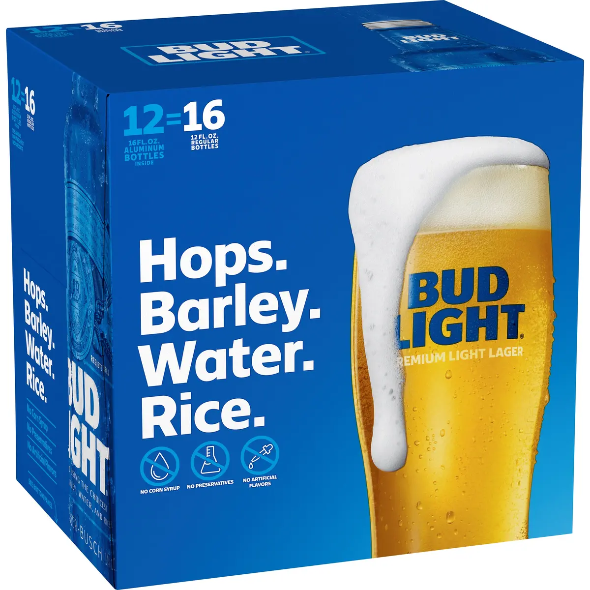 Bud Light Aluminum 16Oz 12Pk 1