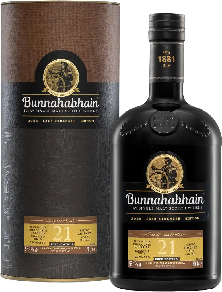 Bunnahabhain Px Cask Finish Cask Strength 21 Year Old 700Ml 1